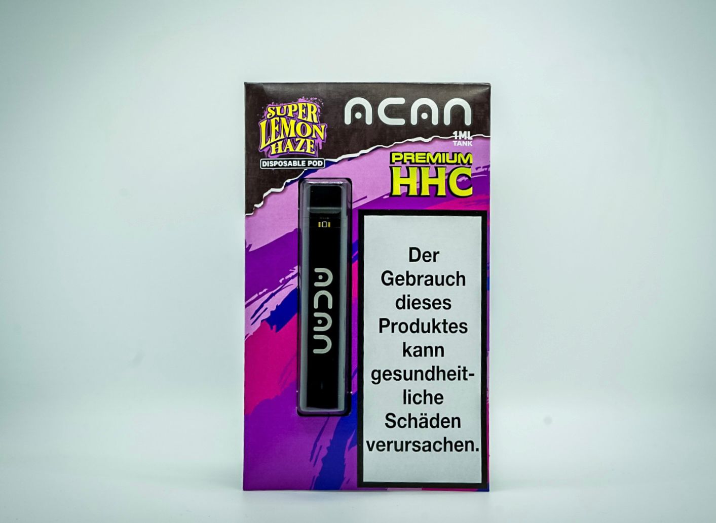 ACAN GOLD HHC Disposable Vape Pen 95% HHC – Super Lemon Haze 1ml
