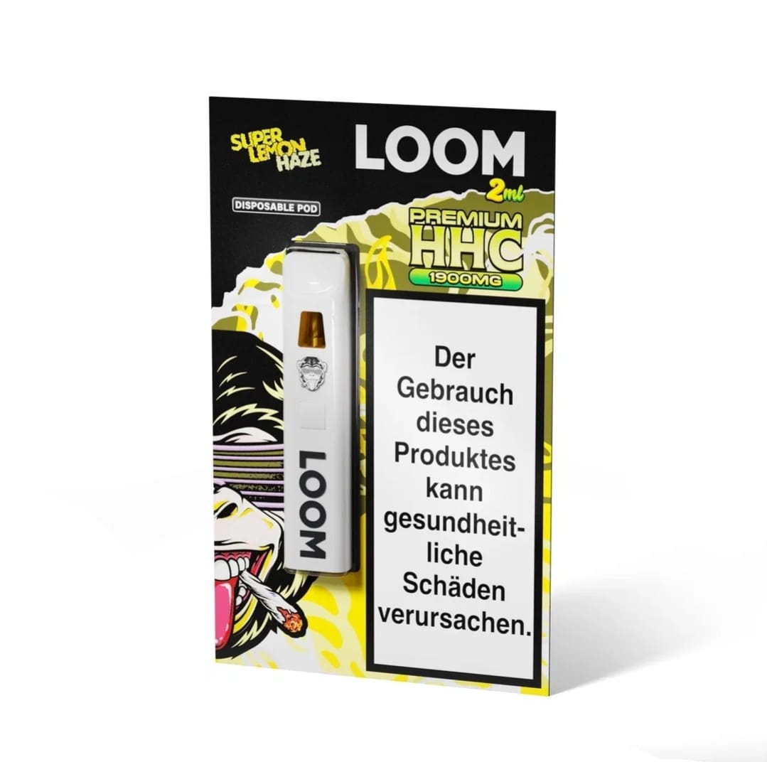 LOOM HHC – Super Lemon Haze 2ml Disposable Vape Pen