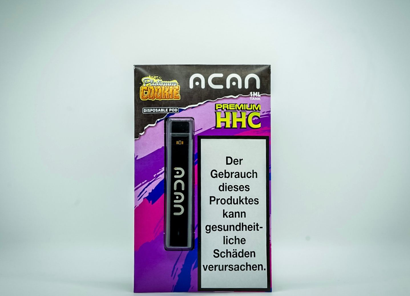 ACAN GOLD HHC Disposable Vape Pen 95% HHC – Platinum Cookie 1ml