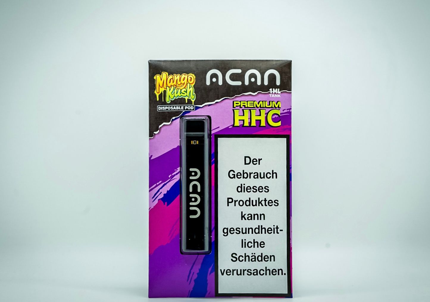 ACAN GOLD HHC Disposable Vape Pen 95% HHC – Mango Kush 1ml