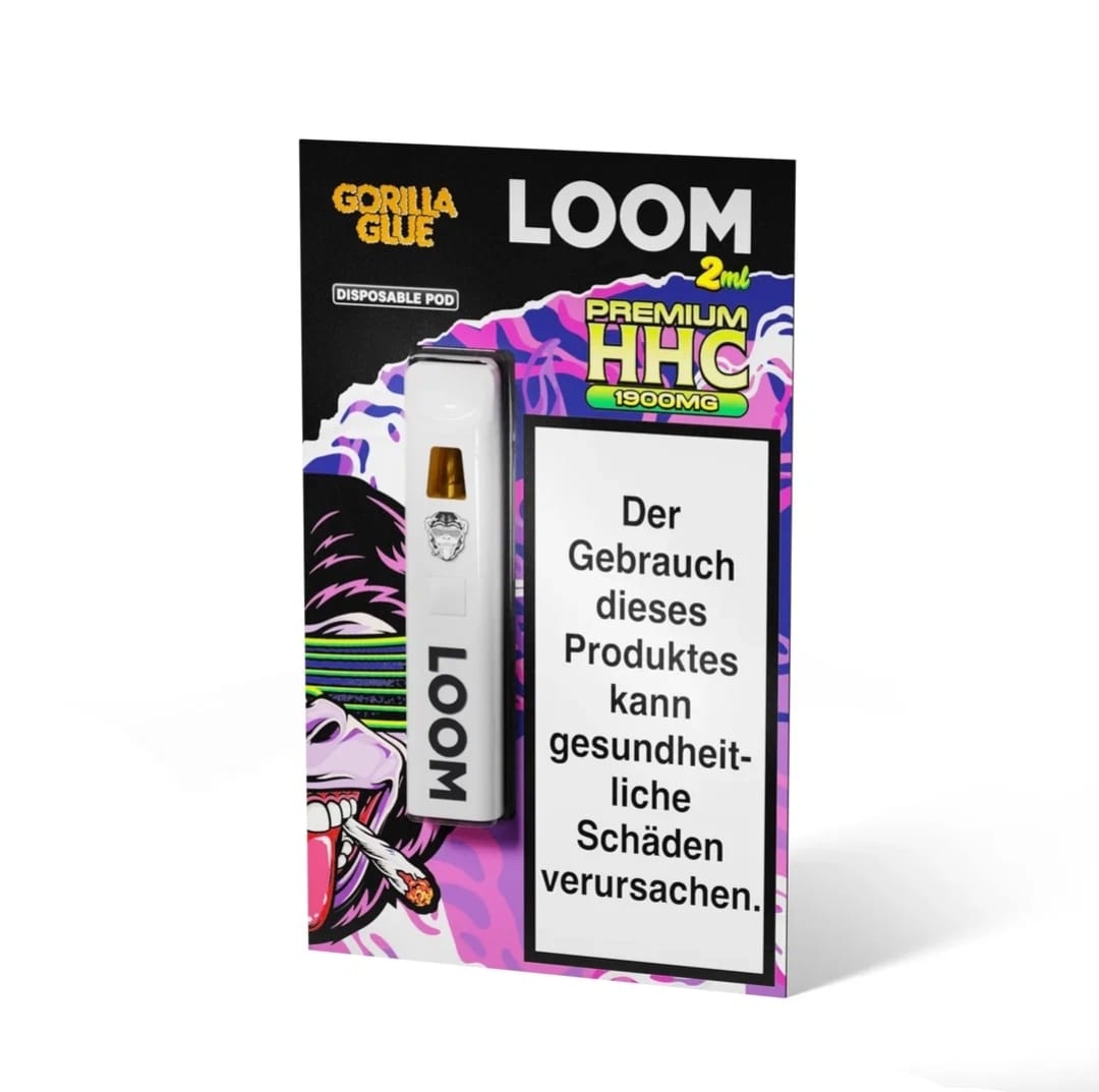 LOOM HHC – Gorilla Glue 2ml Disposable Vape Pen